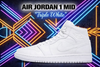 Air Jordan 1 Mid »Triple White»