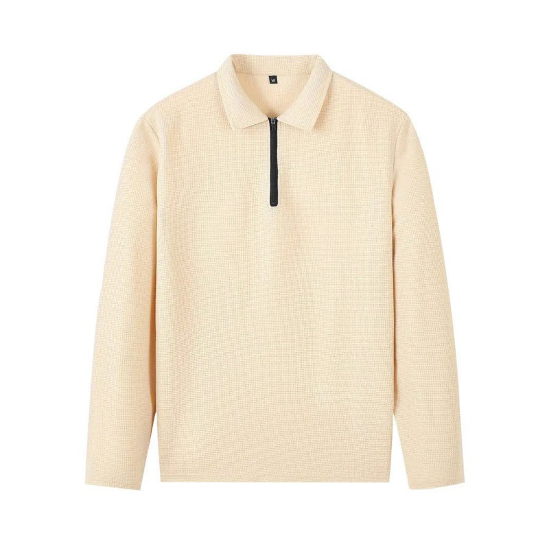 Conjunto de hombre compuesto por una sudadera de punto de panal y unos pantalones de corte recto